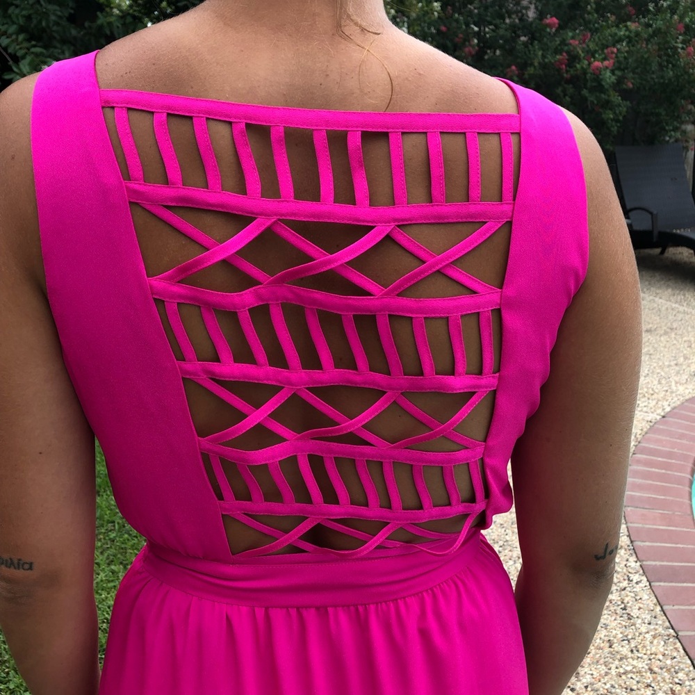 Pink GB Maxi Dress!